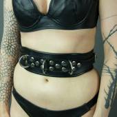 Ttbl Leather Bondage Belt 005